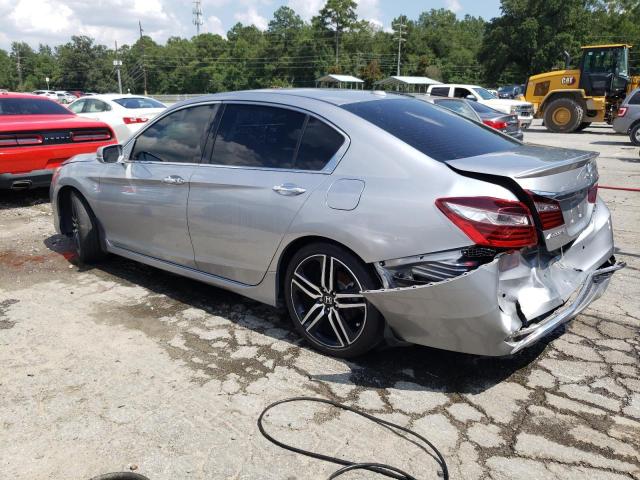 1HGCR3F98GA015104 - 2016 HONDA ACCORD TOURING SILVER photo 2