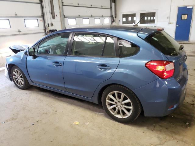 JF1GPAC63EH327586 - 2014 SUBARU IMPREZA SE PREMIUM BLUE photo 2