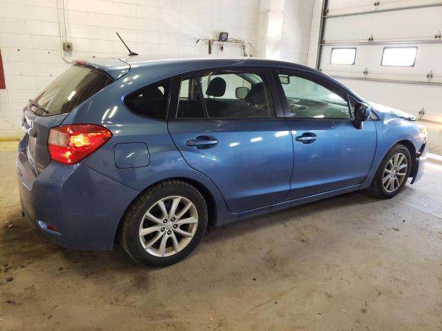 JF1GPAC63EH327586 - 2014 SUBARU IMPREZA SE PREMIUM BLUE photo 3