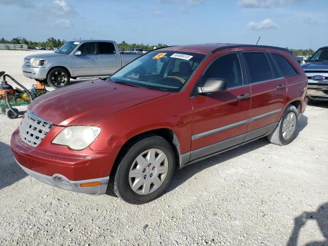 2A8GM48L48R636259 - 2008 CHRYSLER PACIFICA LX RED photo 1