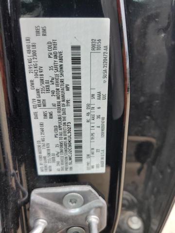 5LMCJ2C90KUL30273 - 2019 LINCOLN MKC SELECT Սև լուսանկար 13