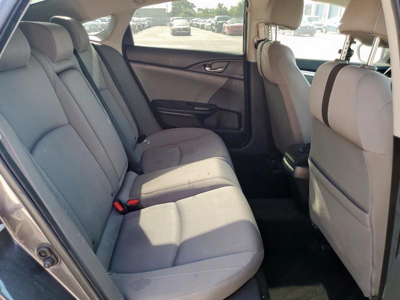 JHMFC1F3XJX025052 - 2018 HONDA CIVIC EX GRAY photo 10