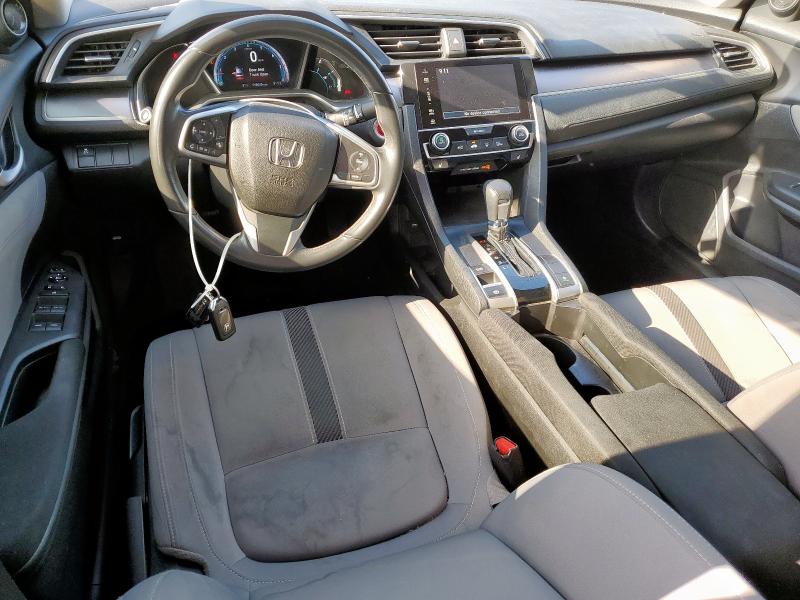 JHMFC1F3XJX025052 - 2018 HONDA CIVIC EX GRAY photo 8