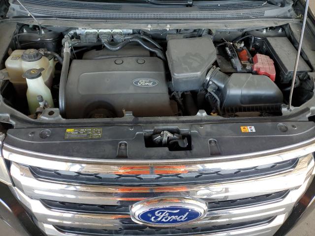 2FMDK3JCXDBA26028 - 2013 FORD EDGE SEL CHARCOAL photo 11