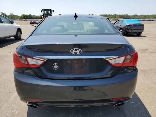 5NPEC4AC0BH216787 - 2011 HYUNDAI SONATA SE BLUE photo 6