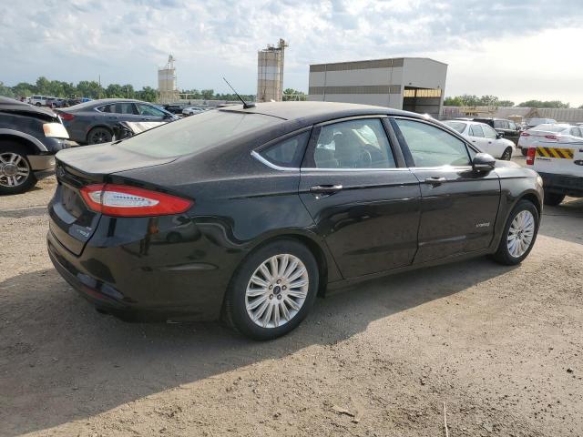 3FA6P0LU8GR346236 - 2016 FORD FUSION SE HYBRID BLACK photo 3