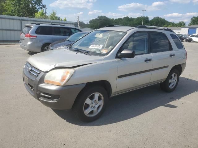 KNDJF724587486142 - 2008 KIA SPORTAGE LX BEIGE photo 1