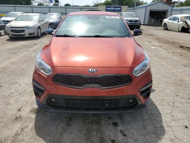 3KPF34AD3LE219623 - 2020 KIA FORTE GT LINE ORANGE photo 5