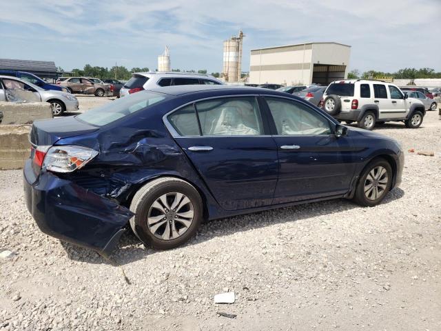 1HGCR2F38FA101002 - 2015 HONDA ACCORD LX BLUE photo 3