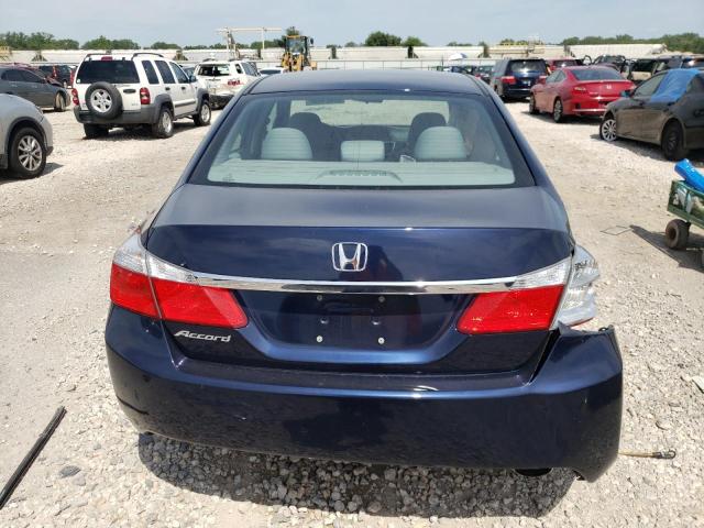 1HGCR2F38FA101002 - 2015 HONDA ACCORD LX BLUE photo 6