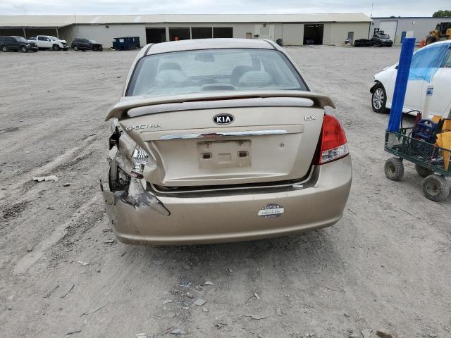 KNAFE222595599173 - 2009 KIA SPECTRA EX GOLD photo 6