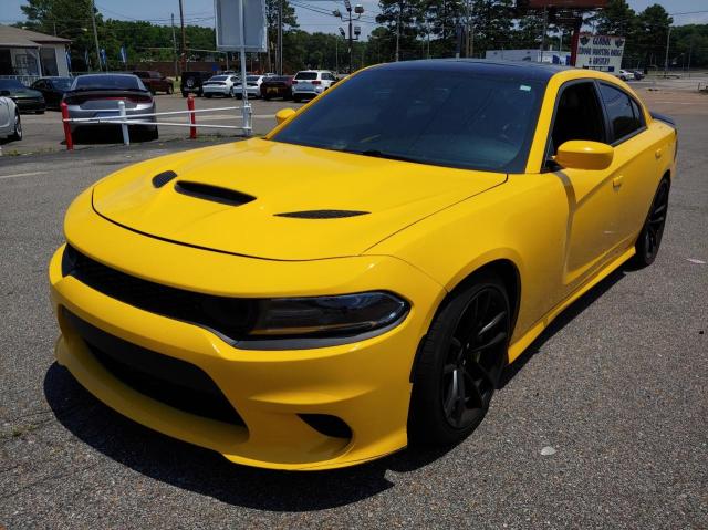 2C3CDXGJ0HH585134 - 2017 DODGE CHARGER R/T 392 YELLOW photo 2