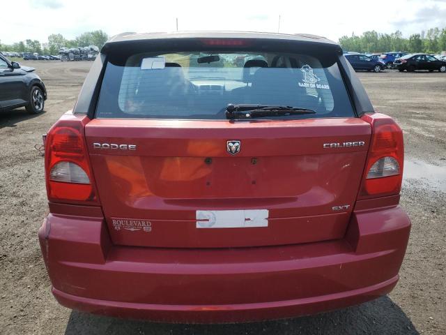 1B3HB48A79D229770 - 2009 DODGE CALIBER SXT წითელი ფოტო 6