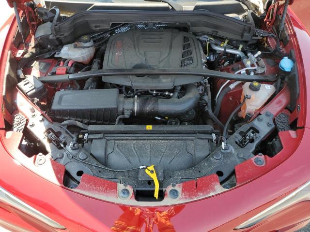 ZASPAKBN9M7C99766 - 2021 ALFA ROMEO STELVIO TI Қызыл фото 11