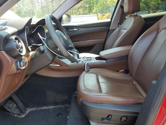 ZASPAKBN9M7C99766 - 2021 ALFA ROMEO STELVIO TI Қызыл фото 7