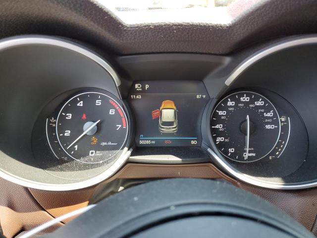 ZASPAKBN9M7C99766 - 2021 ALFA ROMEO STELVIO TI Қызыл фото 9