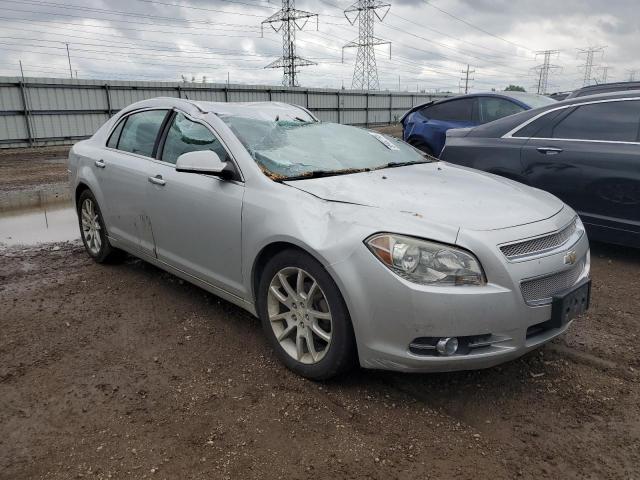 1G1ZE5EU9BF137724 - 2011 CHEVROLET MALIBU LTZ 银色 照片 4