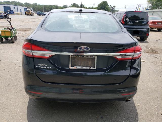 3FA6P0G73HR219156 - 2017 FORD FUSION S BLACK photo 6