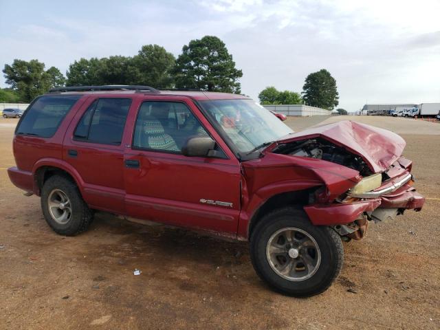 1GNCS13X73K151777 - 2003 CHEVROLET BLAZER RED photo 4