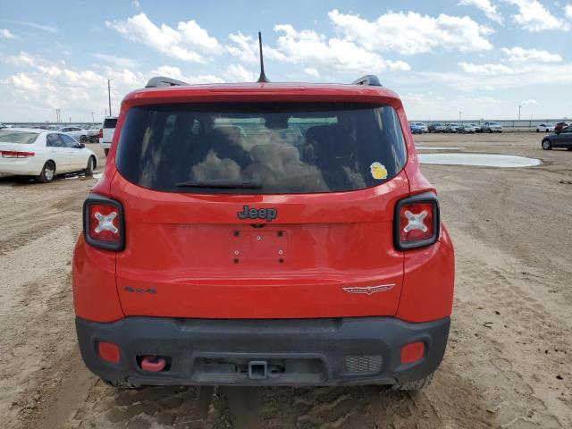 ZACCJBCT4GPD06201 - 2016 JEEP RENEGADE TRAILHAWK RED photo 6