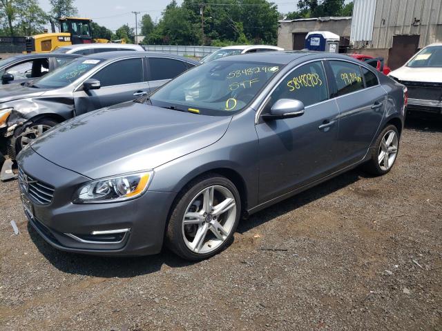 YV1612TK3G1397122 - 2016 VOLVO S60 PREMIER GRAY photo 1