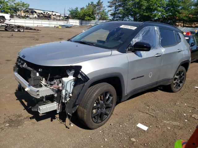 3C4NJDBB6NT182273 - 2022 JEEP COMPASS LATITUDE SILVER photo 1