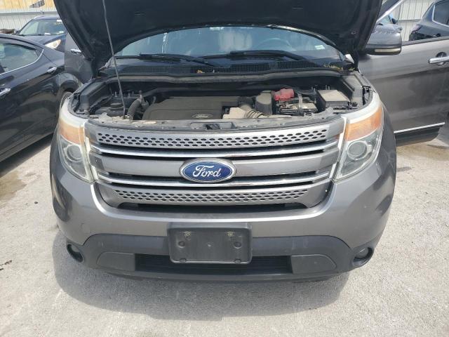 1FMHK7F86BGA92983 - 2011 FORD EXPLORER LIMITED Gris foto 12