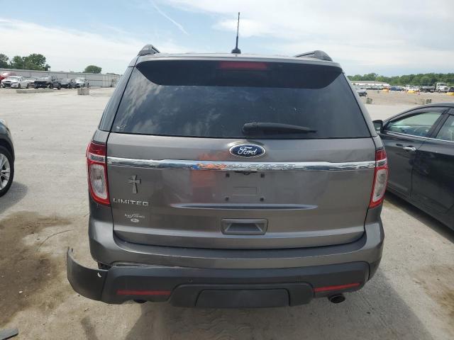 1FMHK7F86BGA92983 - 2011 FORD EXPLORER LIMITED Gris foto 6