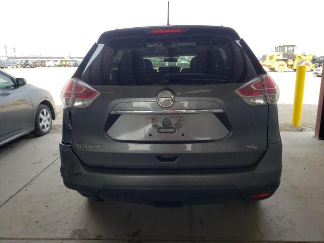 5N1AT2MT2GC747423 - 2016 NISSAN ROGUE S GRAY photo 6