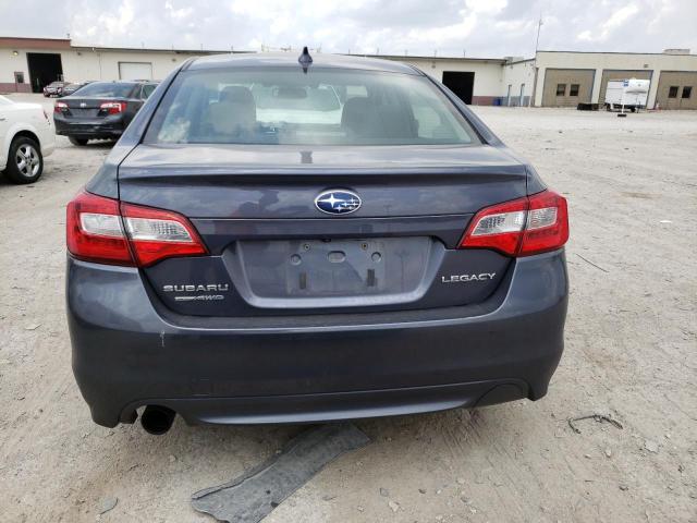 4S3BNBN62G3035926 - 2016 SUBARU LEGACY 2.5I LIMITED BLUE photo 6