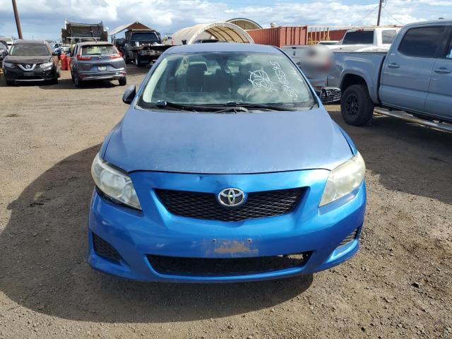 JTDBL40E799088864 - 2009 TOYOTA COROLLA BASE BLUE photo 5