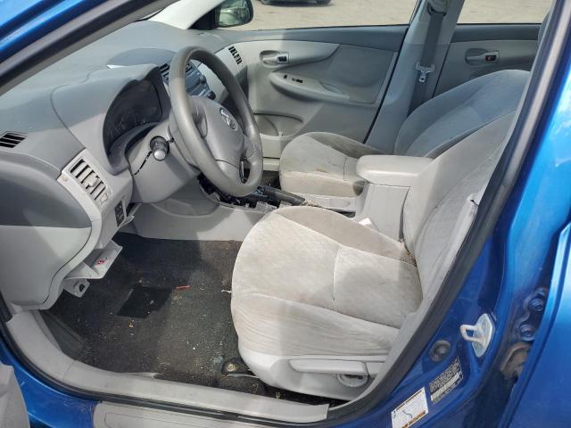 JTDBL40E799088864 - 2009 TOYOTA COROLLA BASE BLUE photo 7