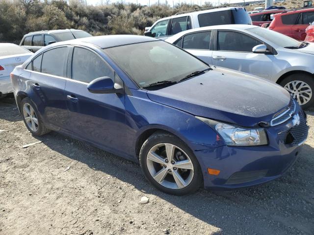 1G1PG5SC2C7282855 - 2012 CHEVROLET CRUZE LT BLUE photo 4