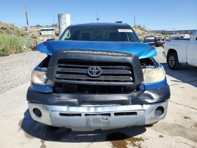 5TFBV54148X056679 - 2008 TOYOTA TUNDRA DOUBLE CAB BLUE photo 5