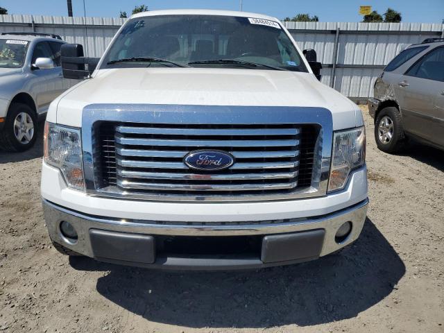 1FTFW1CF8BFB71240 - 2011 FORD F150 SUPERCREW WHITE photo 5