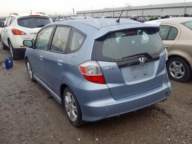 JHMGE8H53BC018538 - 2011 HONDA FIT SPORT  photo 3