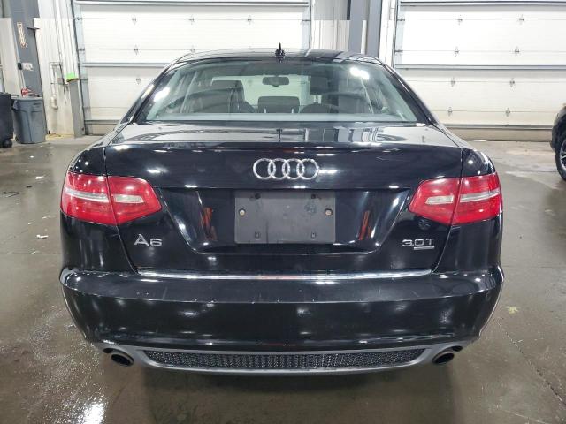 WAUKGAFB0BN013658 - 2011 AUDI A6 PRESTIGE შავი ფოტო 6