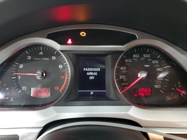 WAUKGAFB0BN013658 - 2011 AUDI A6 PRESTIGE შავი ფოტო 9