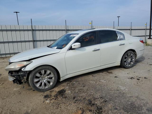 KMHGC46E19U058572 - 2009 HYUNDAI GENESIS 3.8L WHITE photo 1