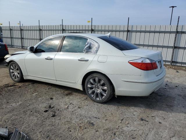 KMHGC46E19U058572 - 2009 HYUNDAI GENESIS 3.8L WHITE photo 2