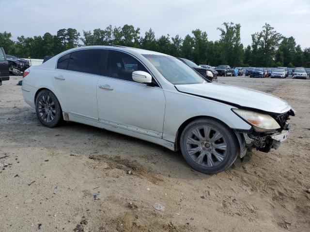 KMHGC46E19U058572 - 2009 HYUNDAI GENESIS 3.8L WHITE photo 4