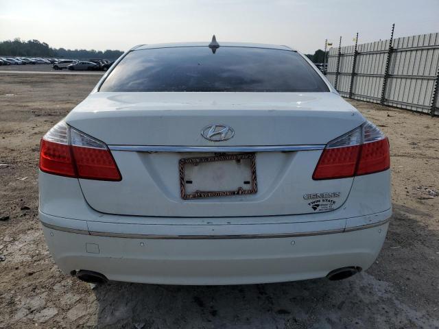 KMHGC46E19U058572 - 2009 HYUNDAI GENESIS 3.8L WHITE photo 6