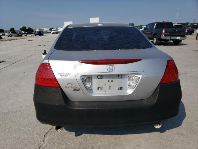 1HGCM66527A101909 - 2007 HONDA ACCORD EX SILVER photo 6