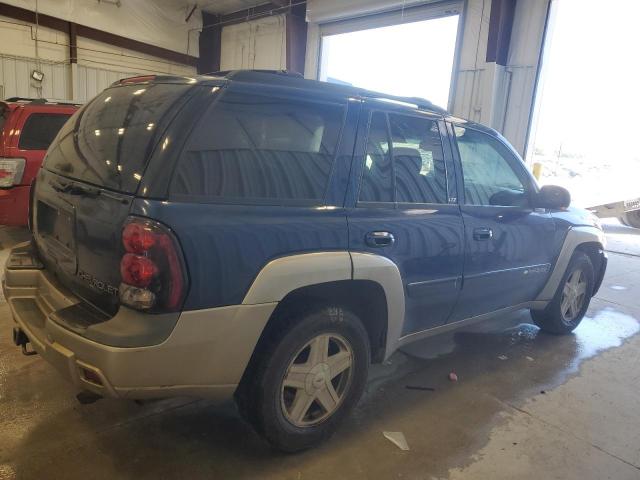 1GNDT13S432117303 - 2003 CHEVROLET TRAILBLAZE BLUE photo 3