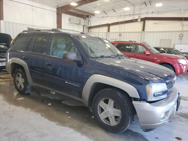 1GNDT13S432117303 - 2003 CHEVROLET TRAILBLAZE BLUE photo 4