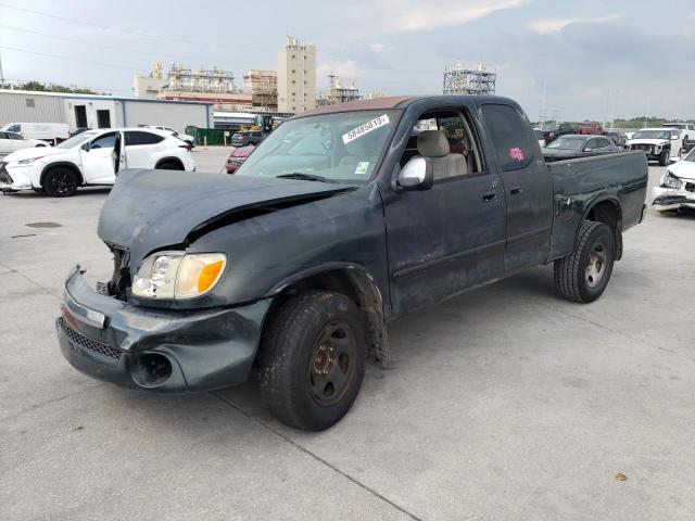 5TBRU34106S468079 - 2006 TOYOTA TUNDRA ACCESS CAB SR5 GREEN photo 1