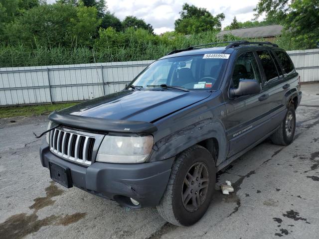 1J4GW48S14C357163 - 2004 JEEP GRND CHERO LAREDO GRAY photo 1