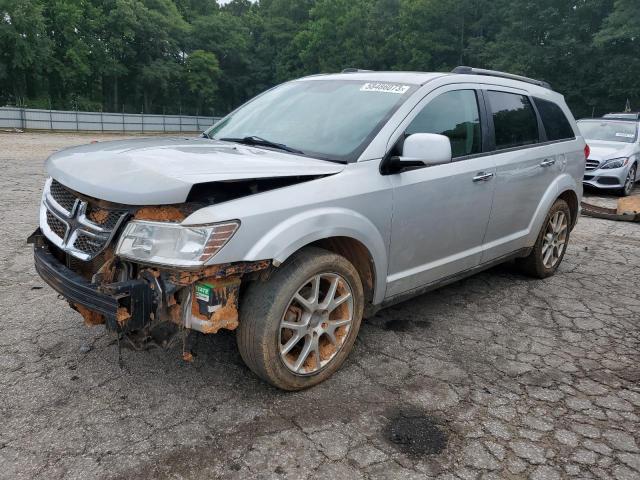 3C4PDCDG2CT183081 - 2012 DODGE JOURNEY CREW SILVER photo 1