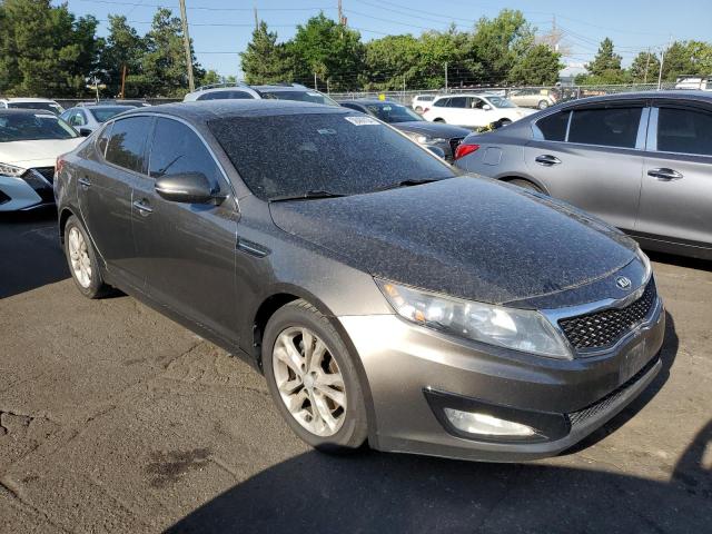 5XXGN4A79DG257973 - 2013 KIA OPTIMA EX GRAY photo 4