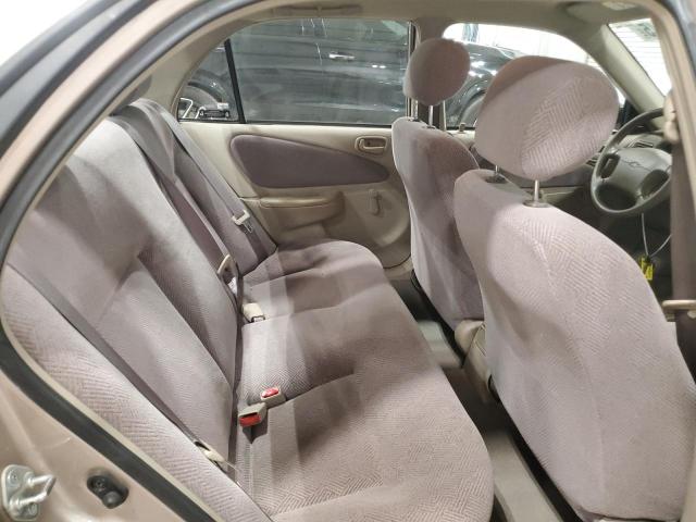 1Y1SK52801Z443485 - 2001 CHEVROLET GEO PRIZM BASE TAN photo 10